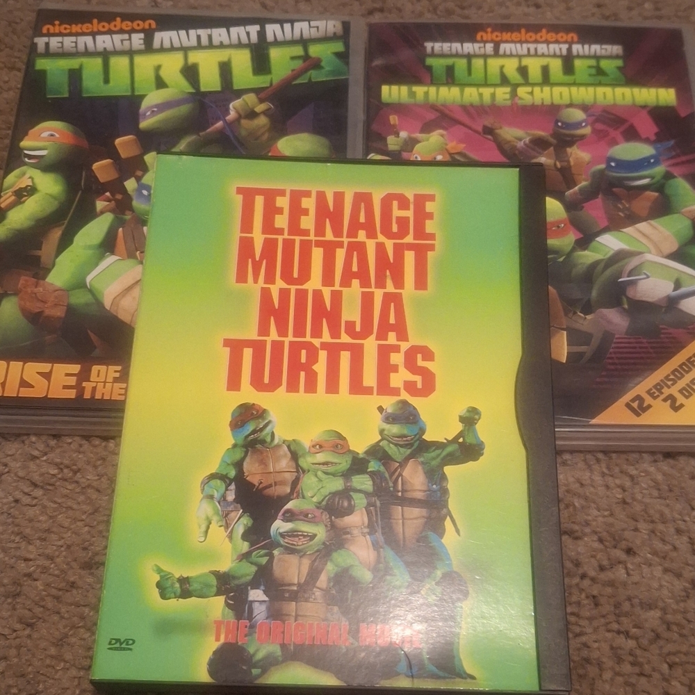 Teenage Mutant Ninja Turtles DVD Set - Neon Green Cover